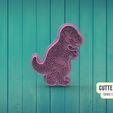 / CUTTERDESIGN Dy COOKIE CUTTER WAKER Dinosaur Dinosaur Cookie Cutter M13