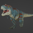 01.png T-rex dinosaur High detailed solid scale model