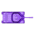 268_工_程.stl Soviet Object 268 Heavy Tank Model