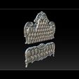 016.jpg Bed 3D relief models STL Files used for CNC Router