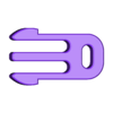 Plastic Buckle v2 (Male) (2).stl Пластиковая пряжка v2: (в 2 раза больше прочности)