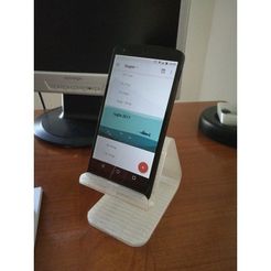 d2b5ca33bd970f64a6301fa75ae2eb22_preview_featured.jpg STL-Datei Smartphone-Ständer kostenlos・3D-druckbare Vorlage zum herunterladen