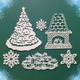 Sb1.jpg Christmas window stickers- Under the Christmas Tree