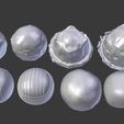 rndchc5.jpg 3D file Round Chocolate Pack・Design to download and 3D print