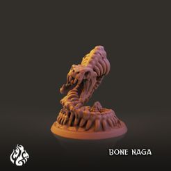 Bone-NAga2.jpg Fichier 3D Bone Naga・Design pour impression 3D à télécharger