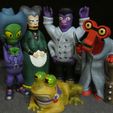 Futurama Collection Painted Part-4.JPG Elzar (Easy print no support)