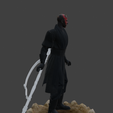 Captura-de-pantalla-2025-05-02-152233.png Star Wars  - Darth Maul - Combate con Sable Doble - Modelo 3D STL - Colleccionable Geek