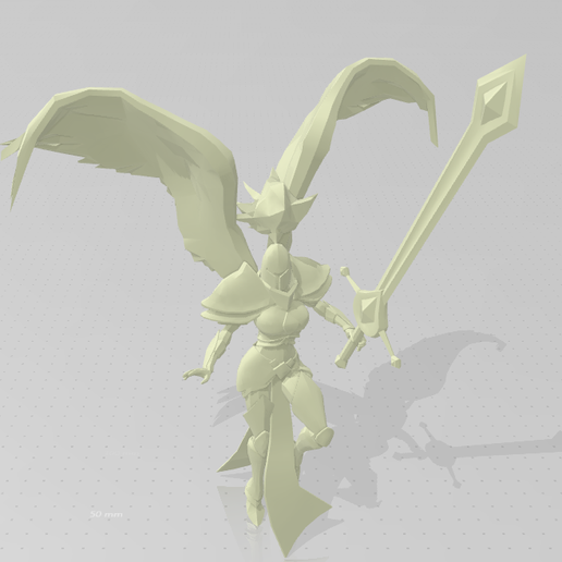 STL file Kayle and Kayle Battleborn Figure・Template to download and 3D ...