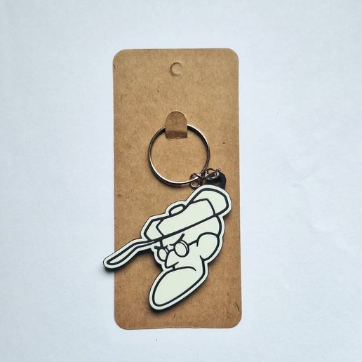 Eustace Keychain (Courage the Cowardly Dog)