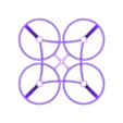Mini frame v2.stl Мини Quadcopter рамка ~ 13,5 г