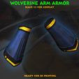 01.jpg Wolverine Gloves Arm Armor - Marvel Cosplay