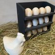 Rangement-stockage-porte-oeufs-2.jpg Egg storage - Egg holders - Egg carriers - Egg storage - Hen eggs - Refrigerator organization box