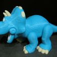 Cute-Triceratops-2.jpg Cute Triceratops (Easy print and Easy Assembly)