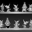ZBrush-Document1.jpg Pokémon Christmas Pack – 6-File Holiday STL Set