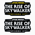 Screenshot-2024-04-26-162602.png STAR WARS - THE RISE OF SKYWALKER - EPISODE IX Logo Display by MANIACMANCAVE3D
