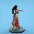 DK_BellyDancer_Pinup04.jpg Belly Dancer Pinup 3D print model
