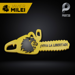 PRINT3D-Post-de-Instagram-Cuadrado.png Key ring viva la libertad - libertad avanza - Milei