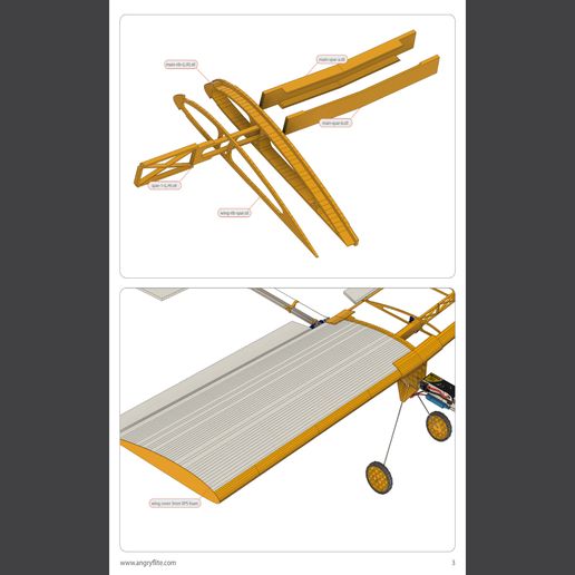 001-af-flying-stick-manual-3.jpg Flying Stick 120cm - Hybrid 3D printed + XPS/Depron foam RC plane