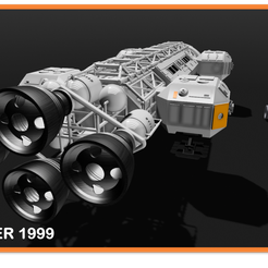 Eagle-Lander-DF3D-1.png Archivo 3D DF 005 Eagle Lander・Plan de impresión en 3D para descargar