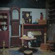 Miniature-Early-1900-Room-17.jpg MINIATURE CRATE BOX | Witch's Room Miniature Furniture Collection