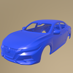 c19_013.png Fichier STL Nissan Sentra 2020 CARROSSERIE IMPRIMABLE・Design imprimable en 3D à télécharger