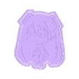 Azul 2 v5.stl Hatsune Miku Cookie Cutter x2