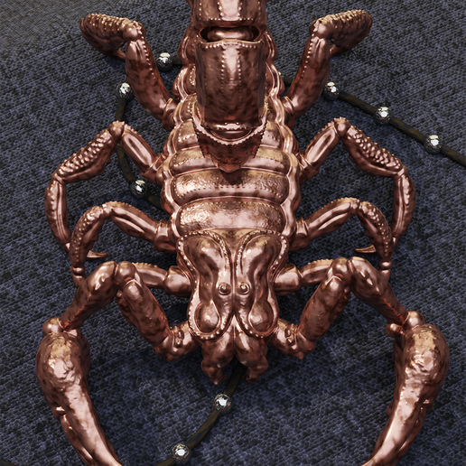 Scorpion jewelry STL 3D model
