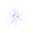 Débris_de_vitre_casser.stl Оптический эффект разбитого стекла
