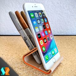 Kickfilp Universal Phone Stand 1B.jpg 3DMX Kickflip / Universeller Telefon- und Tablet-Ständer