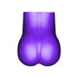 Ribbed Realistic Vagina and Ass.stl Gerippte realistische Vagina und Arsch