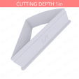 1-7_Of_Pie~3.75in-cookiecutter-only2.png Slice (1∕7) of Pie Cookie Cutter 3.75in / 9.5cm