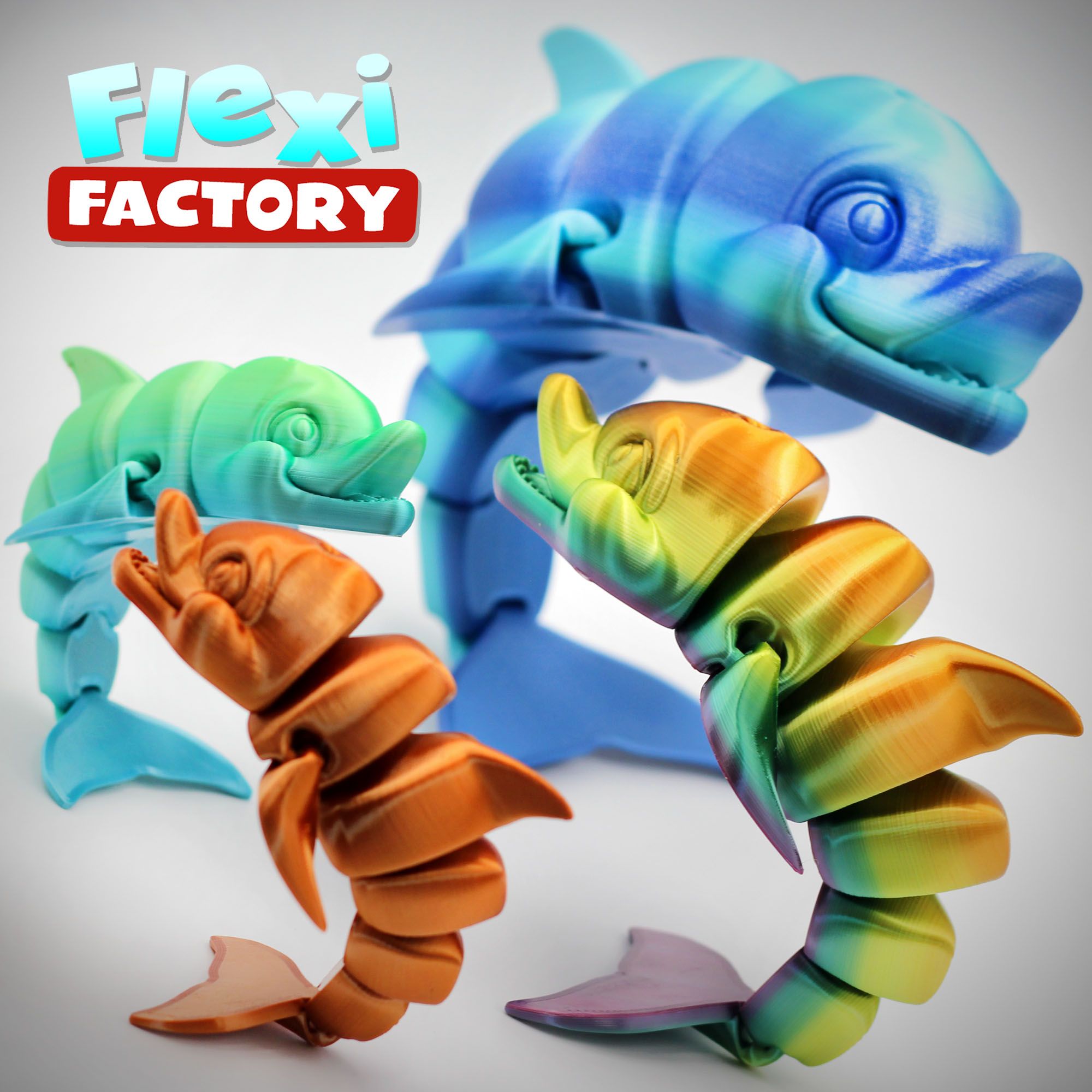 dan_sopala_flexi_factory_dolphin_08.jpg STL file Cute Flexi Print-in-Place Dolphin・3D printable model to download, FlexiFactory