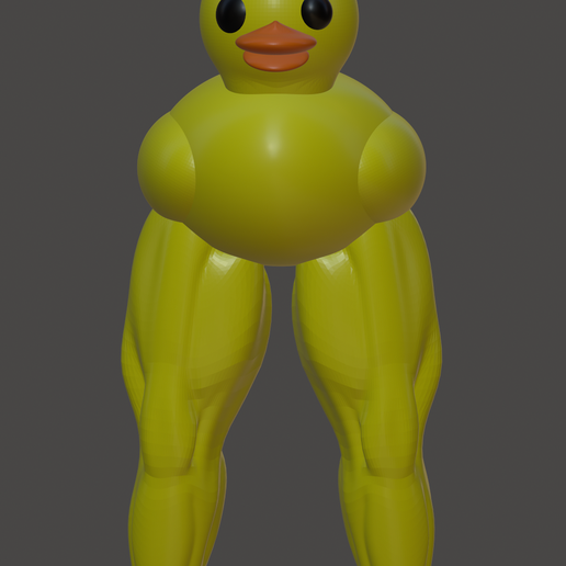 Little duck buddy.overseer duck 3D model