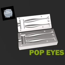 popeyes.png Soft lure mold "pop eyes" 10 cm