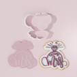 Asset-1@4x.png Bridal Bliss Cookie Cutter with Stamp