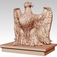 03.jpg Archivo STL Eagle sculpture 3D print model・Objeto imprimible en 3D para descargar