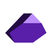 Cube_Hexagonal_Half.stl Math Puzzle: Cube Hexagonal Dissection