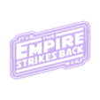 Empire BLK.stl Empire Strikes Back LED light box