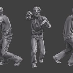 Casual-Zombie-CZ3-016-0000.jpg 3D file Casual Zombie CZ3 0016・3D printing design to download, artejaol