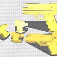 V2Ender.jpg Slingshot Pistol: Functional 6 shot repeating Slingshot (inspired by Joerg Sprave)
