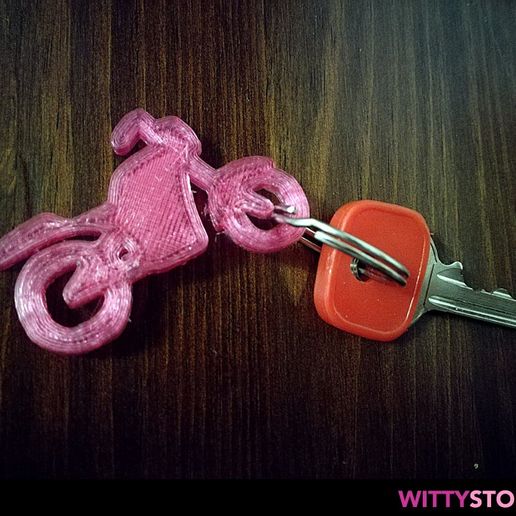 Super Motorcycle Keyring