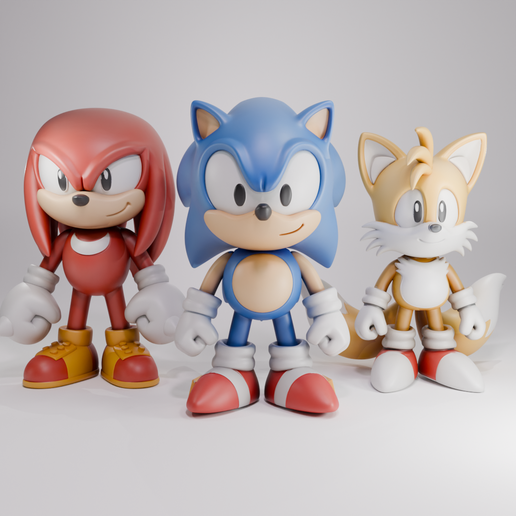 Sonic, Tails & Knuckles - Team Sonic Bundle