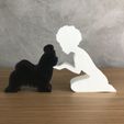 WhatsApp-Image-2022-12-26-at-17.47.32.jpeg Girl and her Shih tzu (afro hair) for 3D printer or laser cut
