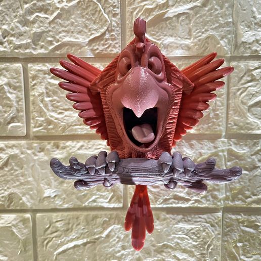 Crazy Parrot Birdhouse