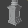 Screenshot-2026-07-02-at-3.35.38 PM.png Ancient Greek Fluted Column with Pedestal | Classical Roman Architecture STL for 3D blend file