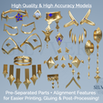 Whole-Render-Layla-Accessories-Bundle.png Layla Accessories Bundle for Cosplay - Genshin Impact - Instant Download STL Files for 3D Printing