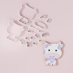 agelada.png Cow Cookie Cutter #1
