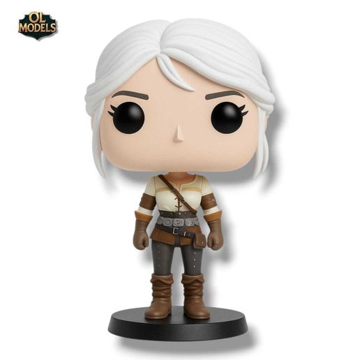 125.jpeg Ciri Chibi Figur The Witcher 3D Modell