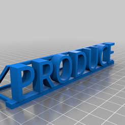 651a30a8-5f89-4acb-894d-f3810b0a5f69.png Free 3D file Produce sign for roadside Stand 1:24 G-Scale・3D print design to download