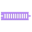 Track v2 - Long - Straight.stl Gothic Industrial Train